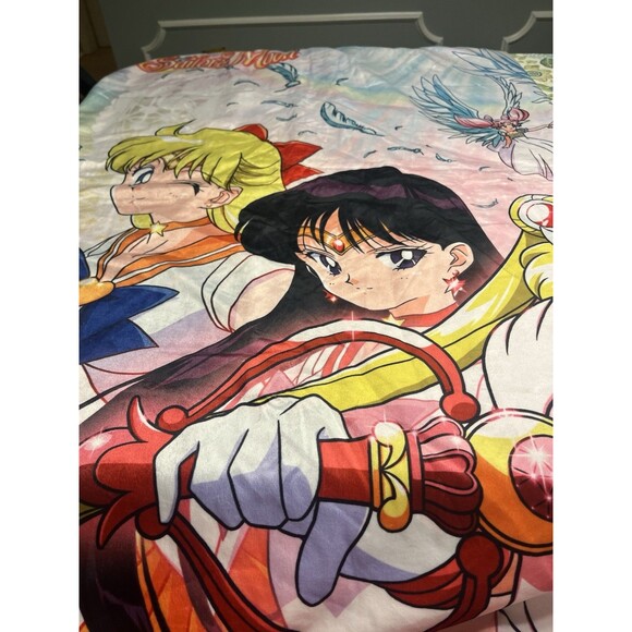 Sailor Moon Guardians Throw Blanket 46"X60" New - Picture 11 of 16